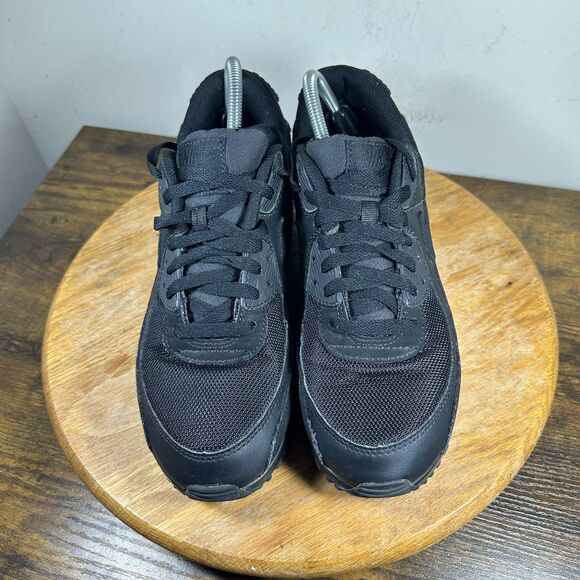 Nike Air Max 90 Triple Black Shoes Men\'s Size 9.5 CN8490-003